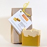 Soap "Goat 's milk, sea buckthorn and honey"