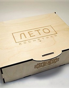 Package Gift box wood 